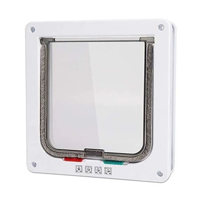 Imagen 2 del producto Puerta Exterior Mediana Para Perro Gato Mascota Talla M DETODOYMAS