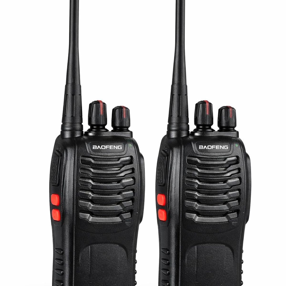 BAOFENG - Pack 2 Walkie Talkie Baofeng BF-888S Recargable 16 Canales 8km Camping Seguridad