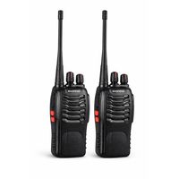 Pack 2 Walkie Talkie BF-888S Recargable 16 Canales 8km Camping Seguridad