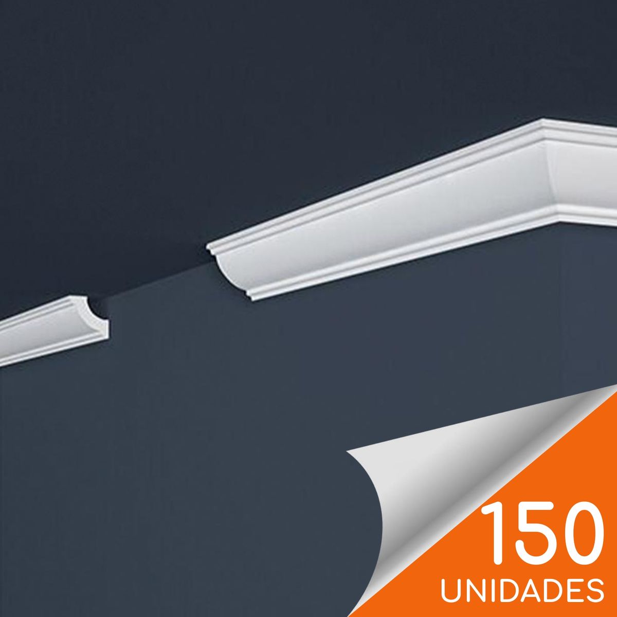 MARBET DESIGN - Cornisa E28 Ps 31x31mm X 2mts Caja 150unds