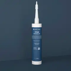 MARBET DESIGN - Adhesivo de Montaje TITAN Premium Tubo de 530grs color blanco