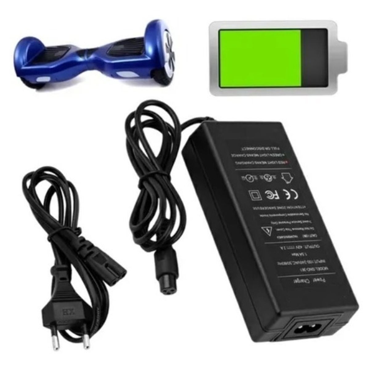 GENERICO - Cargador Para Scooter Smart Balance