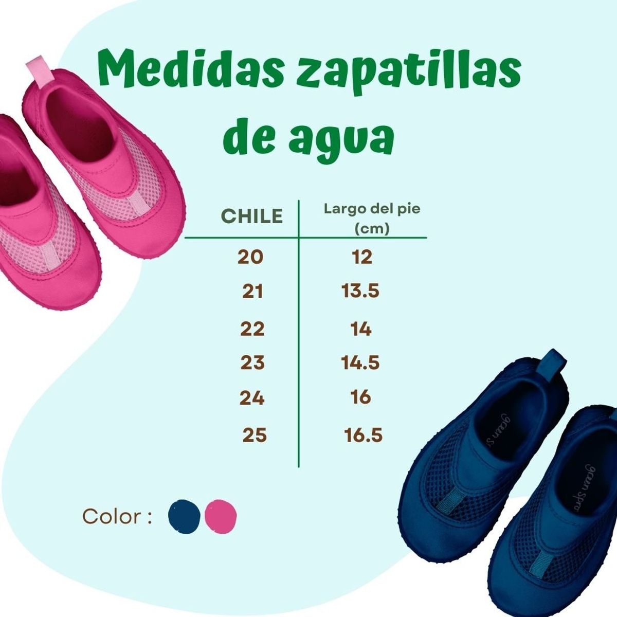 IPLAY - Zapatillas Para El Agua Azul Iplay IPLAY