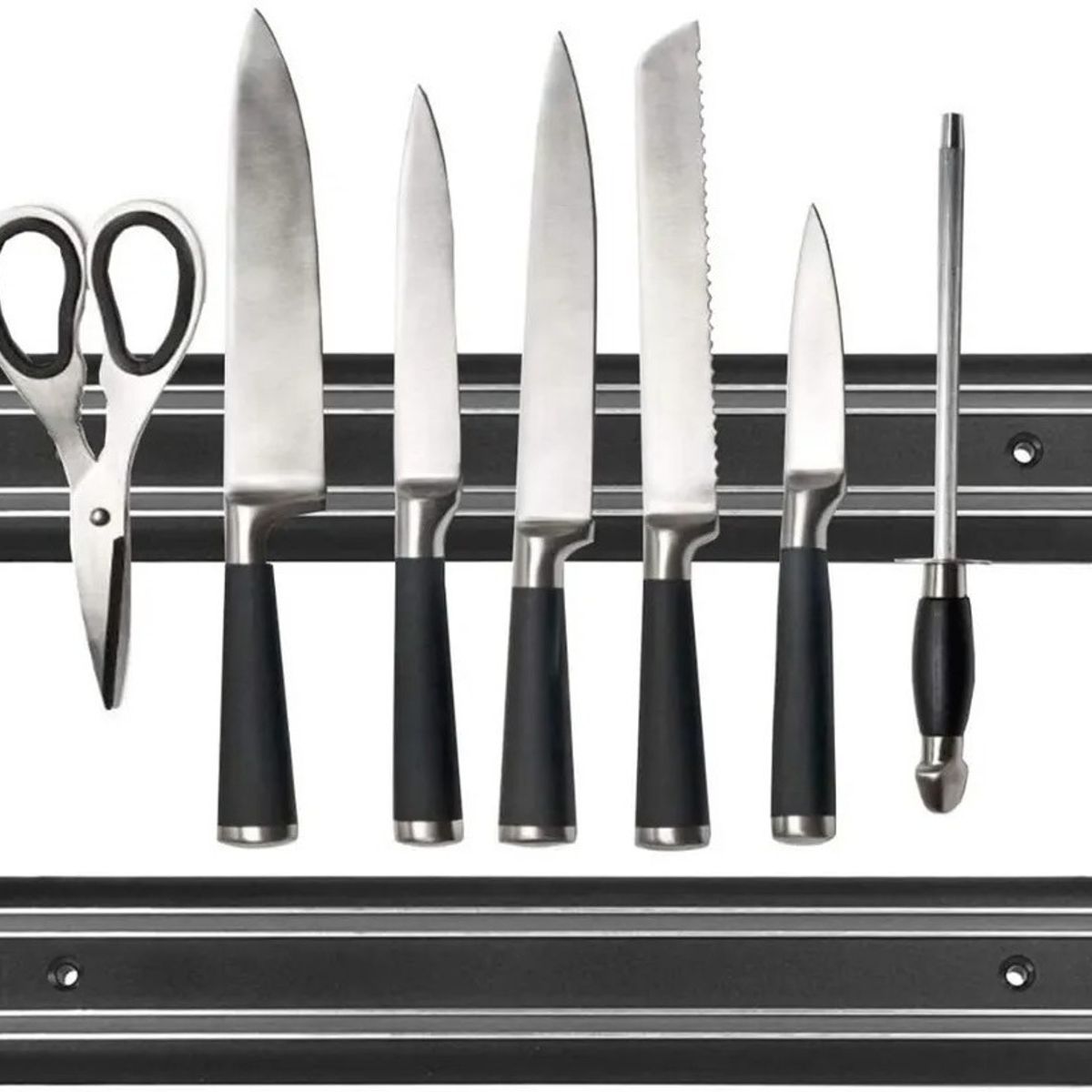 GENERICO - Barra Magnética Imán 33cm Cuchillos Utensilios Herramientas