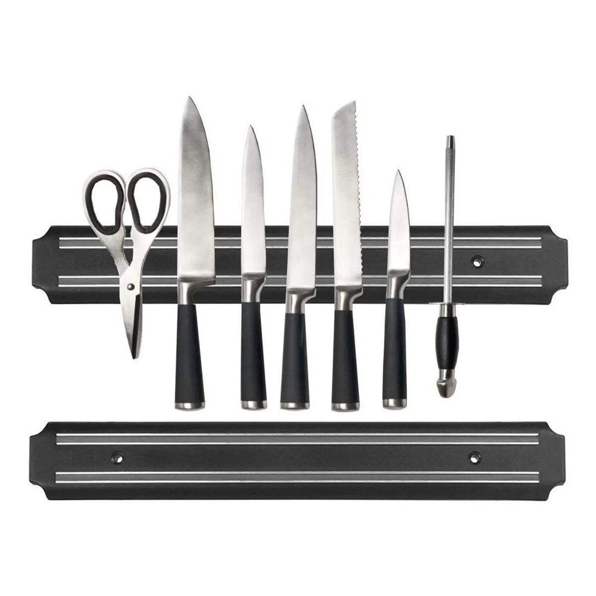 GENERICO - Barra Magnética Imán 33cm Cuchillos Utensilios Herramientas