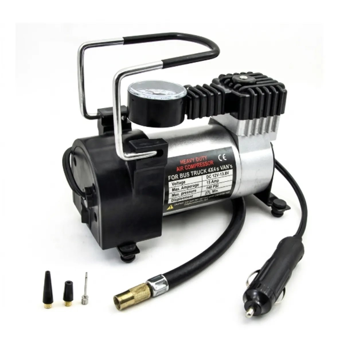 GENERICO - Compresor Aire Inflador Portátil Automóvil 12v 100psi