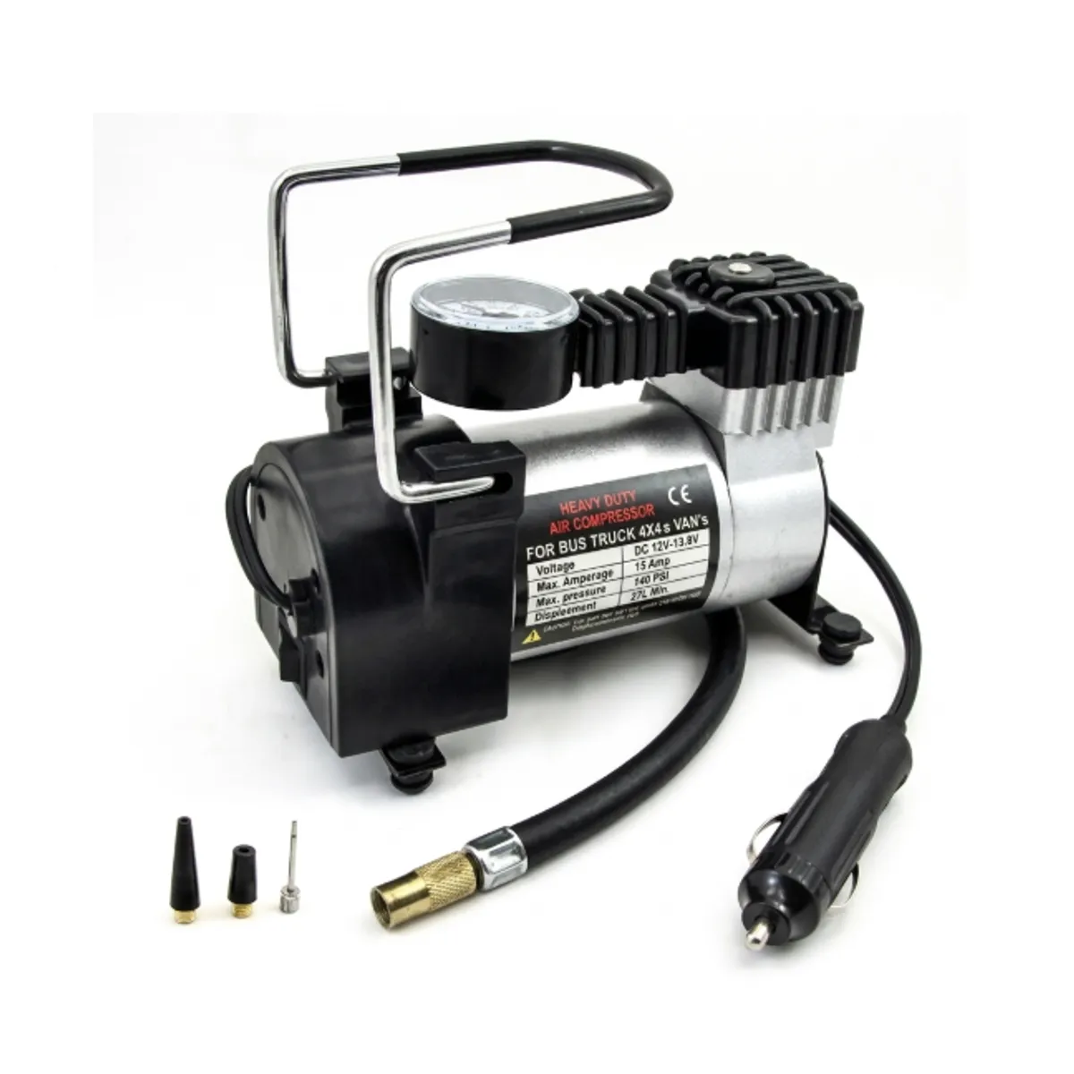 GENERICO - Compresor Aire Inflador Portátil Automóvil 12v 100psi