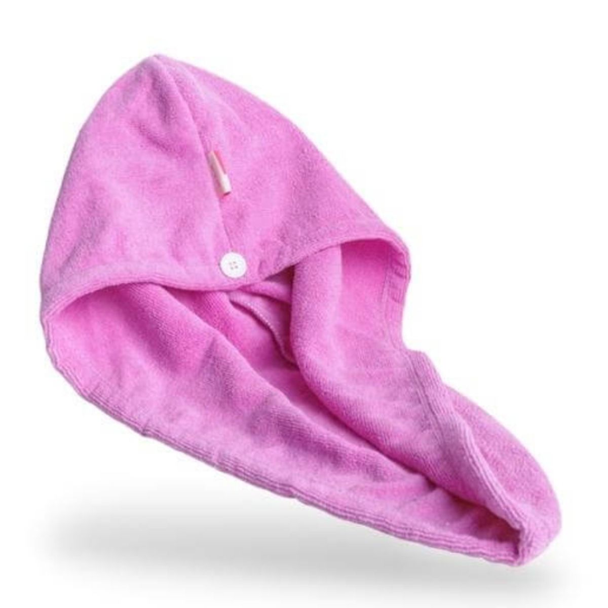 GENERICO - Toalla Para Secar Pelo Turbante Microfibra Colores Cabello Lila