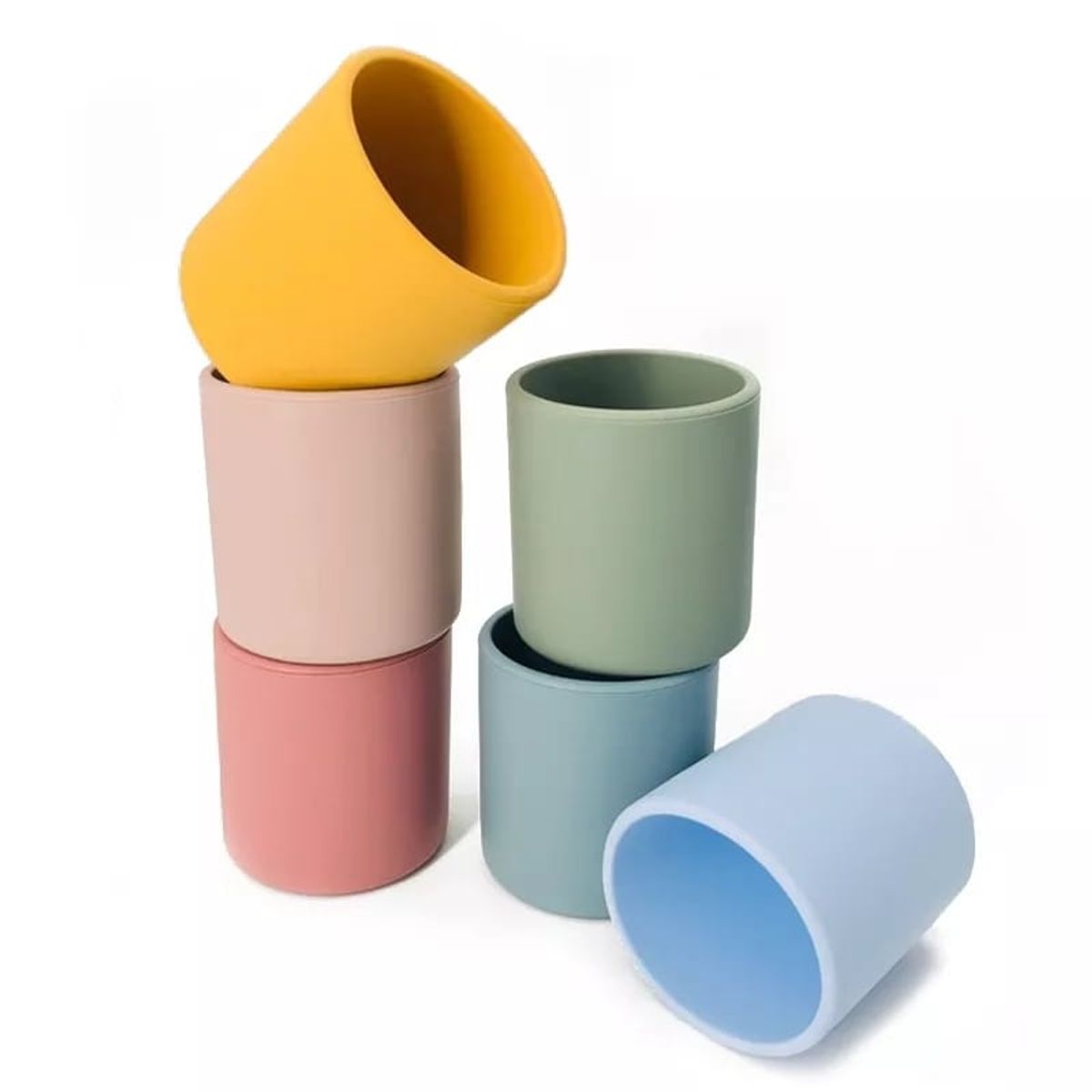 COCHOLITO KIDS - Vaso O Taza De Silicona De Aprendizaje Para Bebés Y Niños