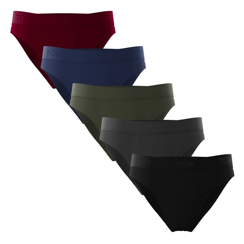TOP - Slip Algodón Pack 5 C6
