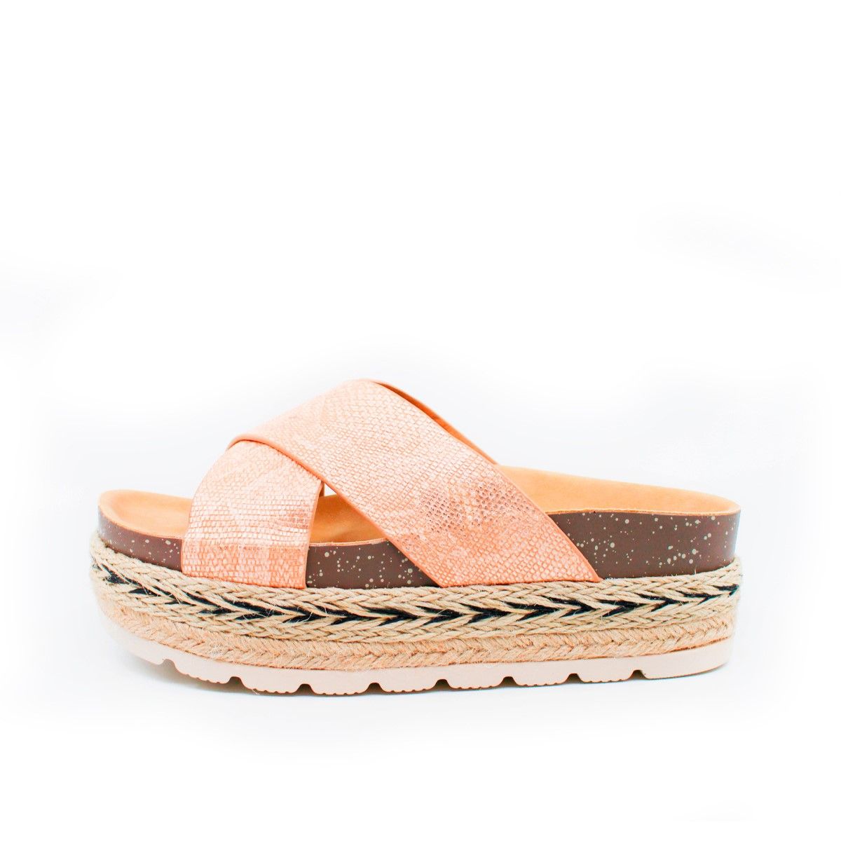 STYLO - Sandalia mujer Thais rosada Stylo Shoes