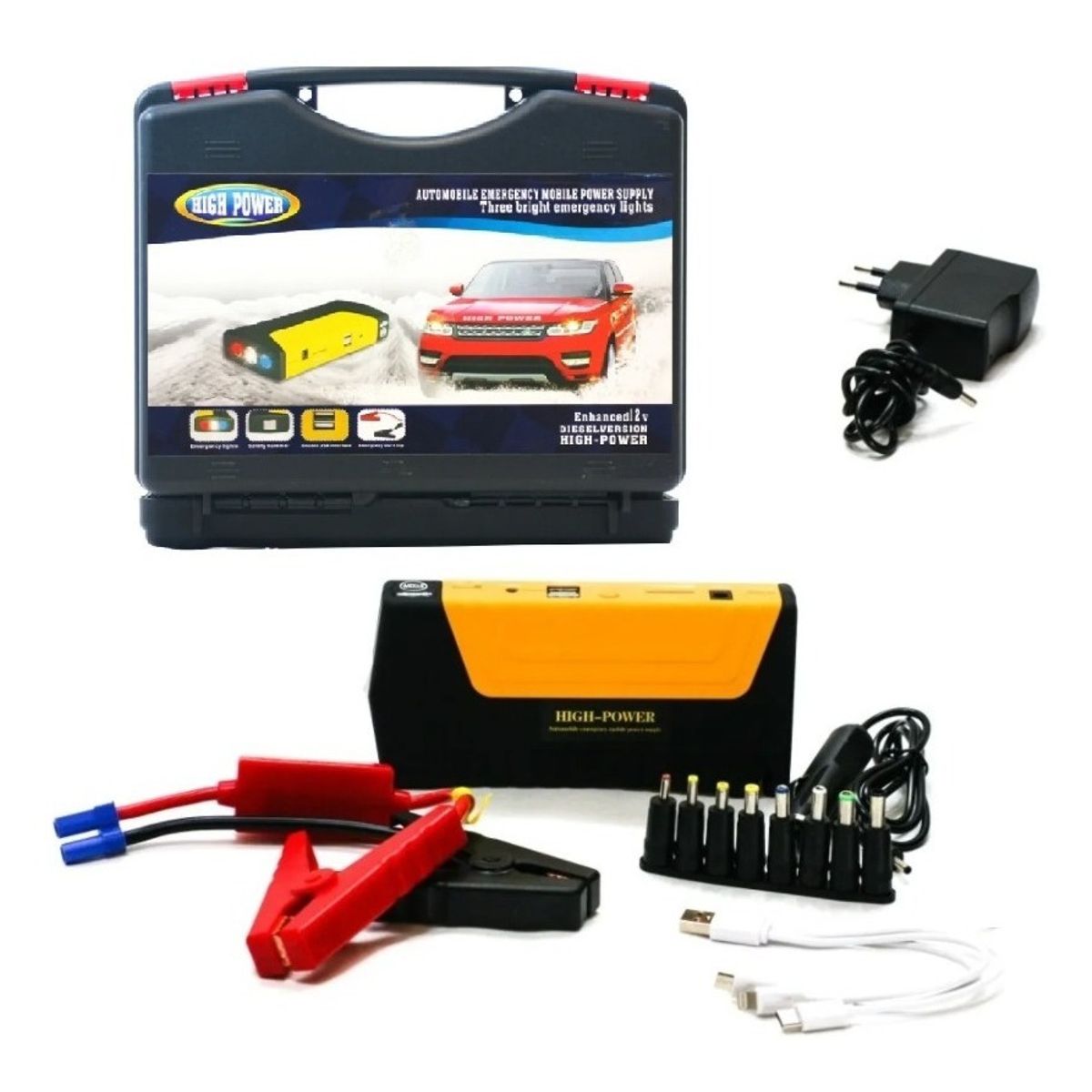 GENERICO - Partidor Auto Batería Celular Tablet Usb 12v