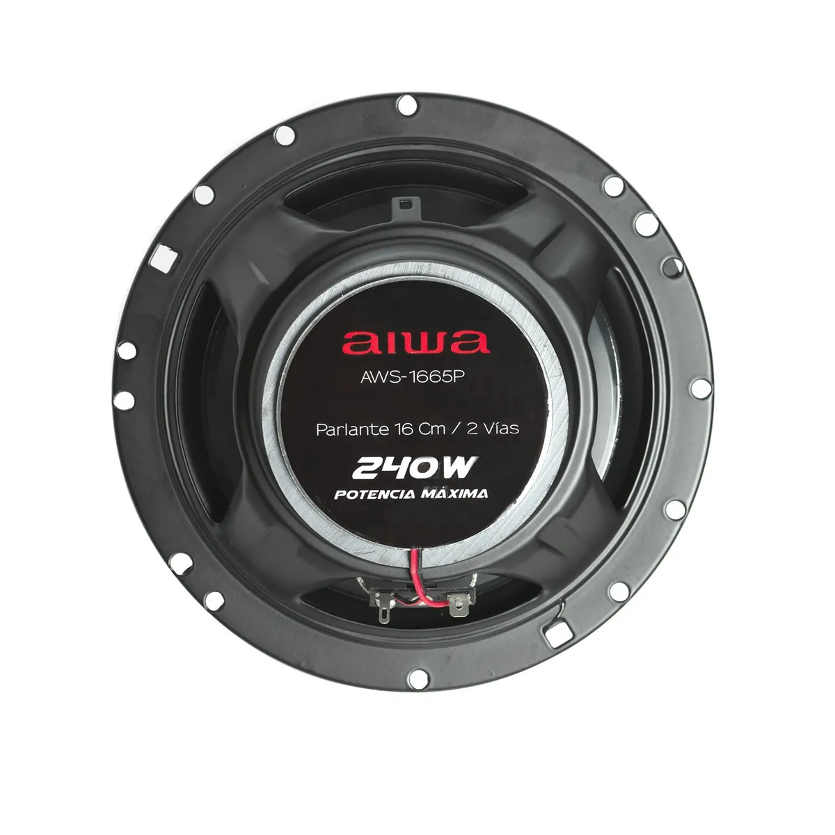 AIWA - Parlantes Para Auto 16cm 2 Vías 240 Watts Aiwa 1665p