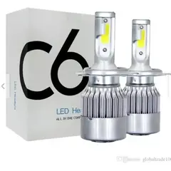 GENERICO - Kit Luces Led Para Auto H4 C6 Look Con Ventilador