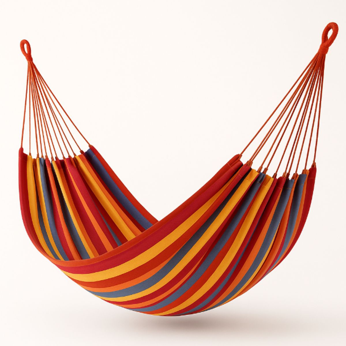 GENERICO - Hamaca Colgante 1 Plaza  Reforzada, Comoda y Perfecta para Descansar 100 kg