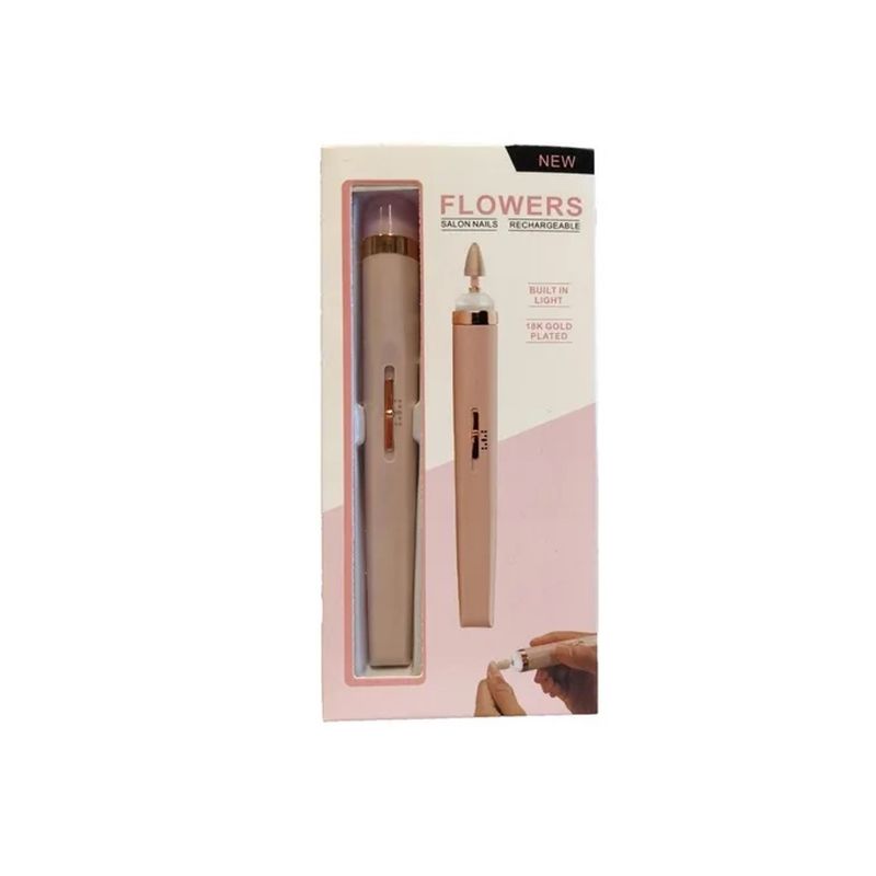 GENERICO - Pulidor Torno Esmeril De Uñas Recargable Usb Portatil Fresas