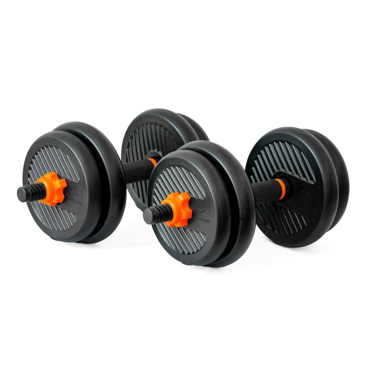 ULTIMATE FITNESS - MANCUERNA KETTLEBELL INTERCAMBIABLE 3 EN 1 MULTIFUNCIÓN 15KG