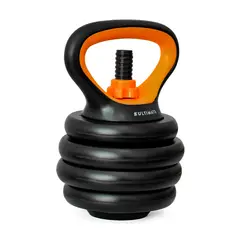ULTIMATE FITNESS - MANCUERNA KETTLEBELL INTERCAMBIABLE 3 EN 1 MULTIFUNCIÓN 10KG