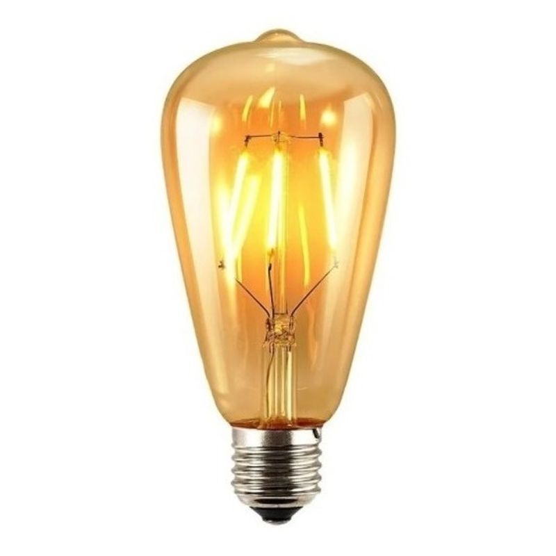 GENERICO - Ampolleta Retro Led Vintage Luz Cálida Guirnalda