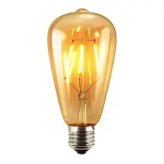 GENERICO - Ampolleta Retro Led Vintage Luz Cálida Guirnalda