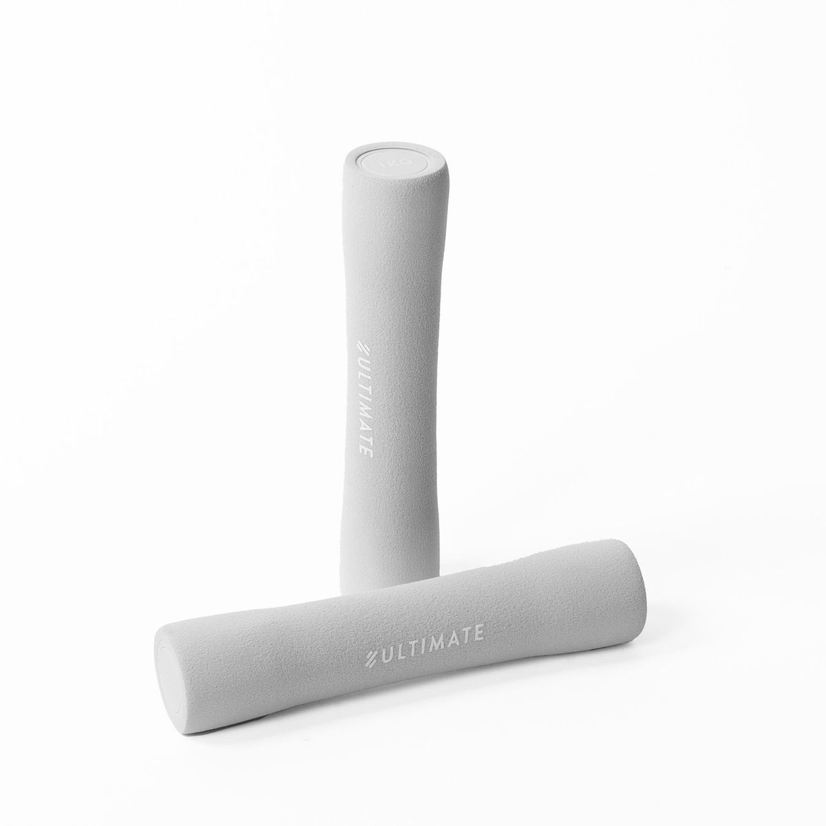 ULTIMATE FITNESS - MANCUERNAS AERÓBICAS 1KG PAR NEGRO