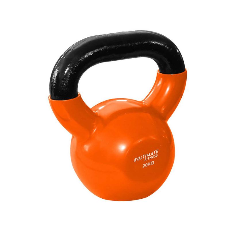 ULTIMATE FITNESS - KETTLEBELL PRO - PESA RUSA 20 KG NARANJO