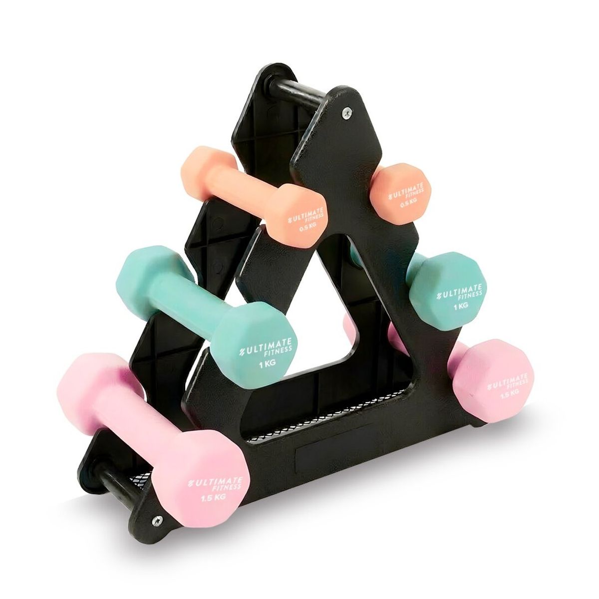 ULTIMATE FITNESS - SET MANCUERNAS - 6 KG