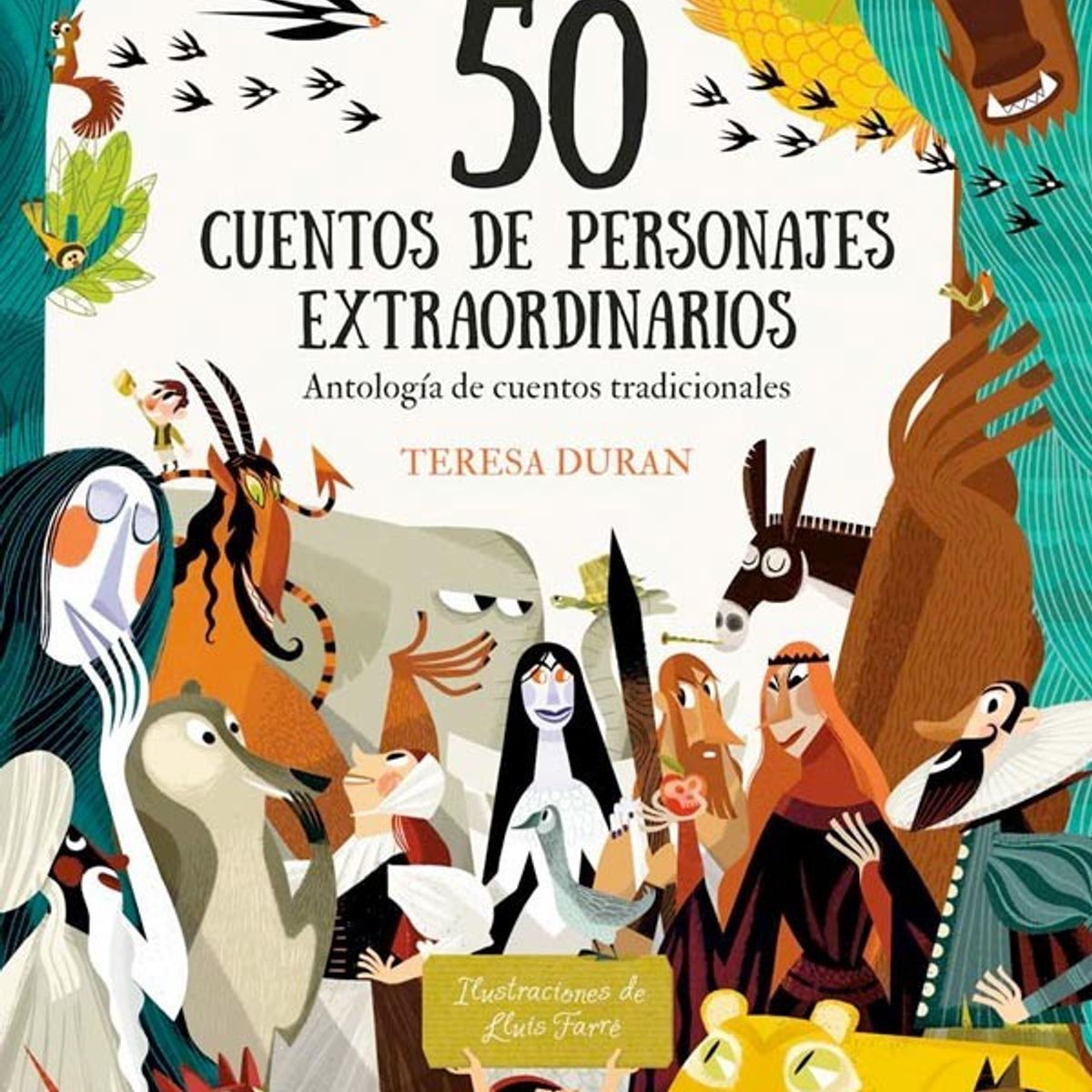 EDELVIVES - 50 Cuentos De Personajes Extraordinarios