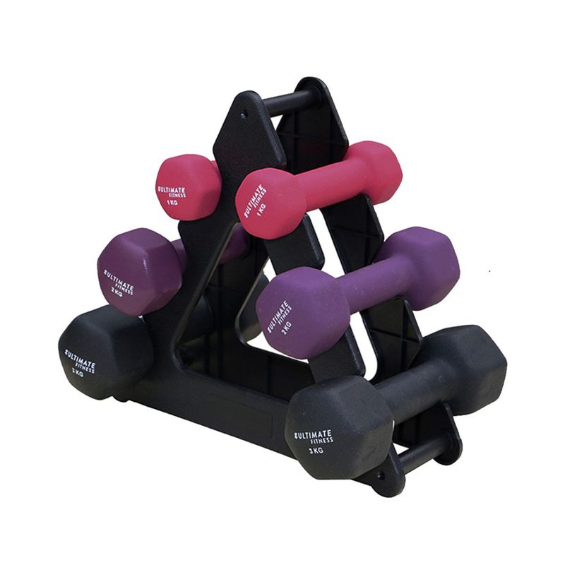 ULTIMATE FITNESS - SET MANCUERNAS 12 KG