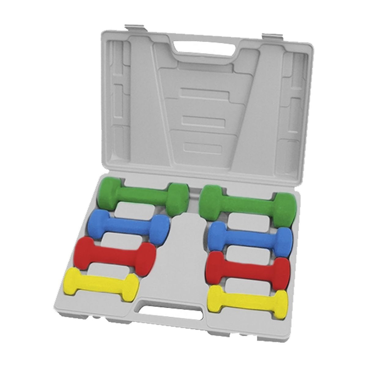 ULTIMATE FITNESS - SET MANCUERNAS 10 KG CON MALETA