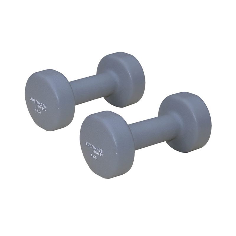 ULTIMATE FITNESS - MANCUERNAS NEOPRENO 4 KG (PAR)