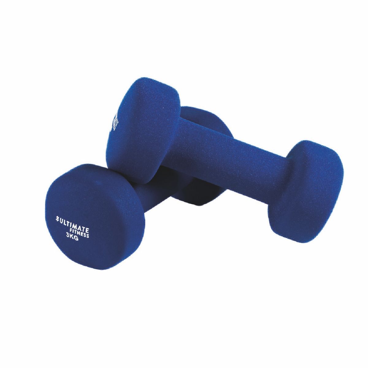 ULTIMATE FITNESS - Mancuernas Neopreno 3 kg (Par)