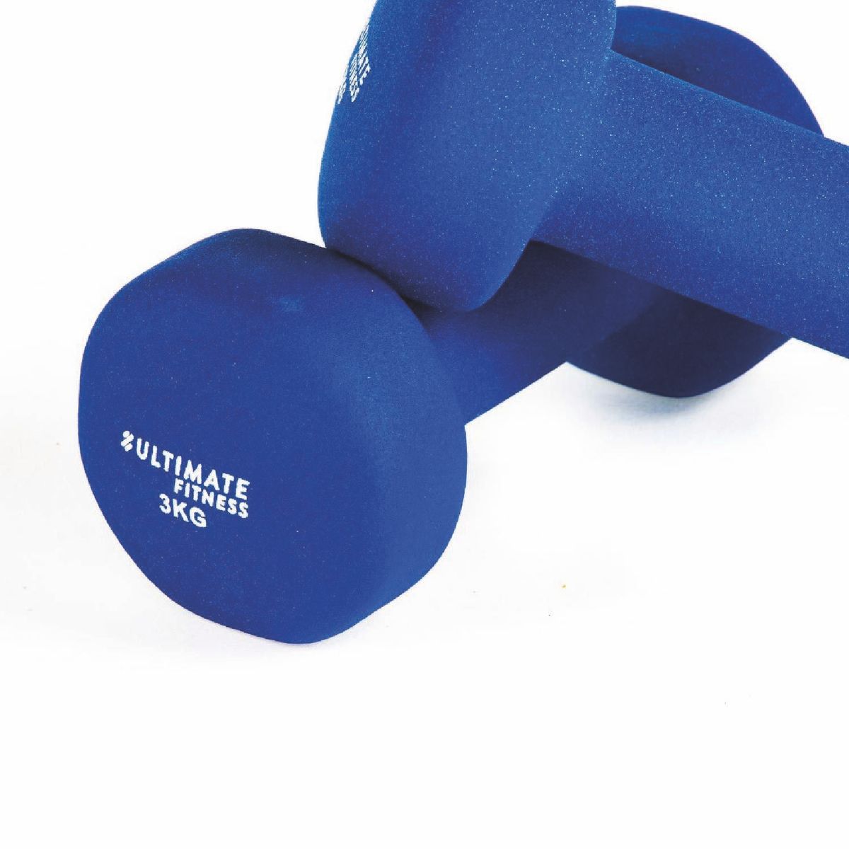 ULTIMATE FITNESS - Mancuernas Neopreno 3 kg (Par)