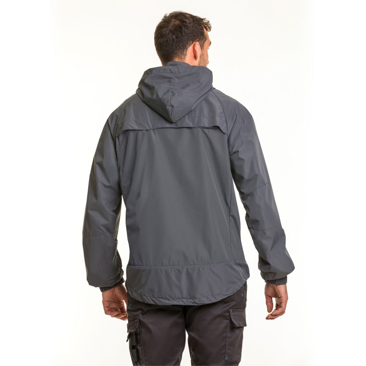 HARDWORK - Cortaviento HW Vent Hombre Carbon Grey