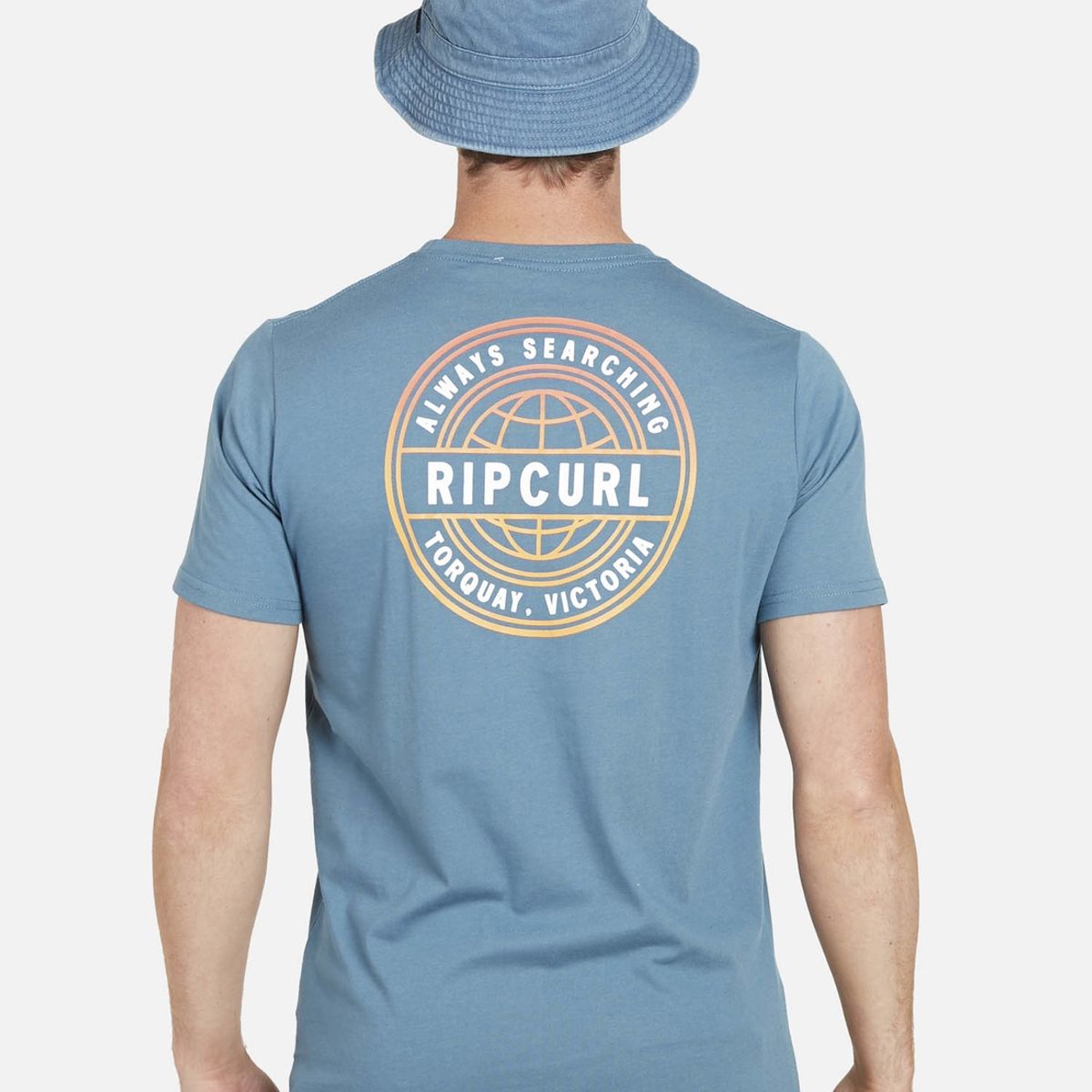 RIP CURL - Polera 6P276 Hombre Azul Rip Curl RIP CURL