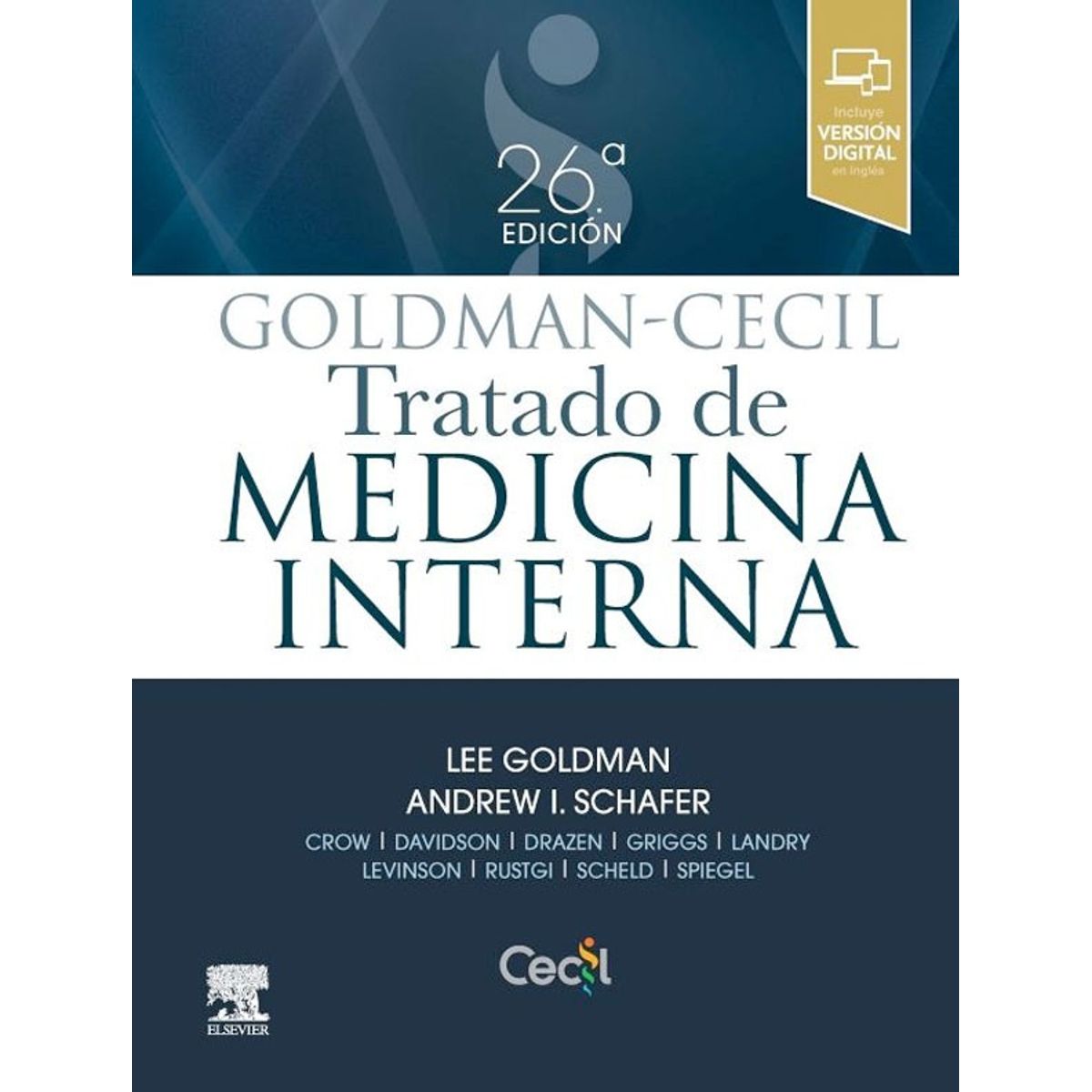 EDITORIAL MEDITERRANEO - Libro Cecil. Tratado De Medicina Interna  26ª Ed.