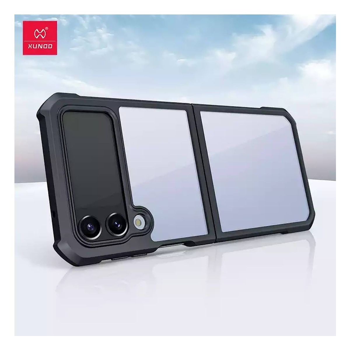 XUNDD - Carcasa XUNDD Reforzada Para Samsung Z Flip 4