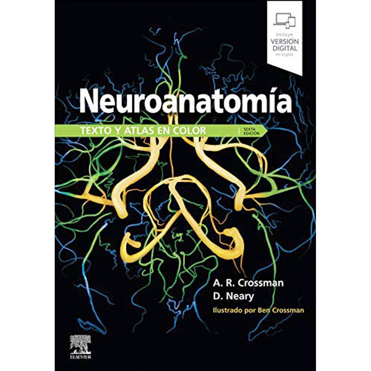EDITORIAL MEDITERRANEO - Libro Neuroanatomia 6E . Texto Y Atlas Color