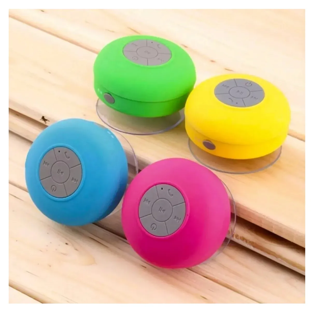 GENERICO - Parlante Para Duchas Con Bluetooth Resistente Al Agua