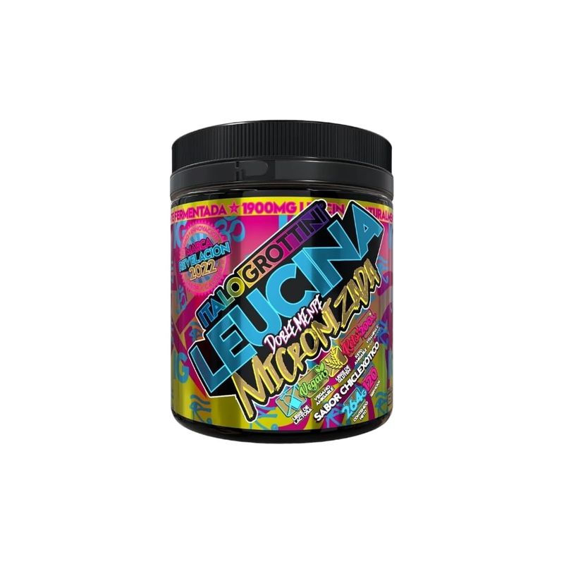 ITALO GROTTINI - Leucina Doblemente Micronizada 264g 120sv Chiclexotico- Italo Grottini