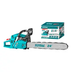 TOTAL TOOLS - Motosierra Bencinera 62cc 24kw 24puLG