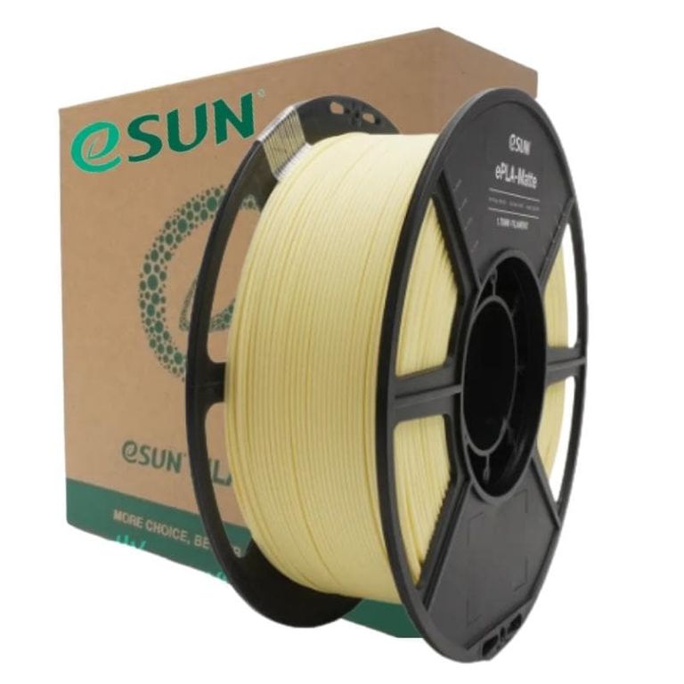 Filamento 3D Pla Mate Esun 175MM Amarillo Almendra