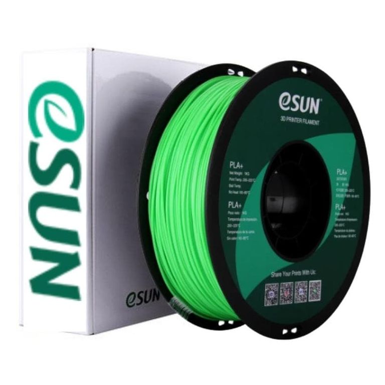 Filamento 3D Pla Esun 1kg 175mm Verde Fluorescente