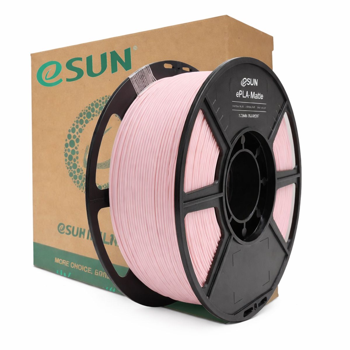 ESUN - Filamento 3D Pla Mate Esun  1.75MM Rosado Durazno