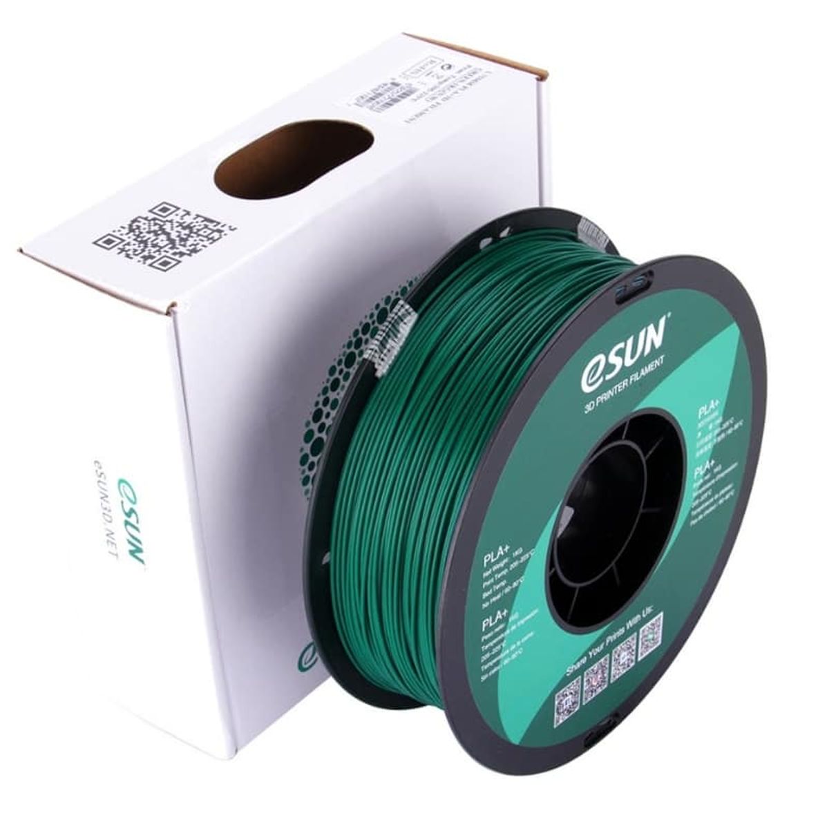 ESUN - Filamento 3D Pla Esun  1.75MM Verde - Filamentos
