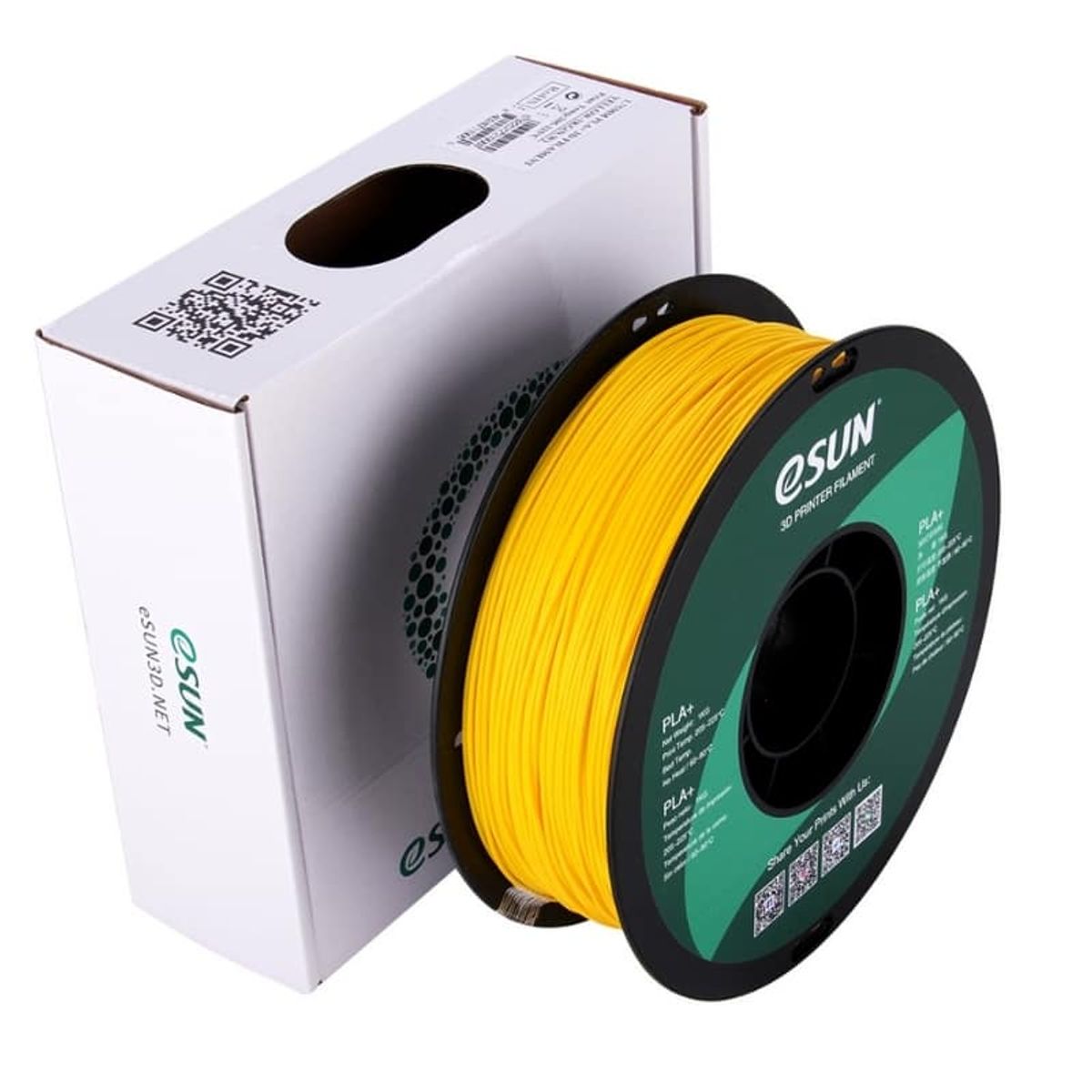 ESUN - Filamento 3D Pla Esun  1.75MM Amarillo - Filamentos