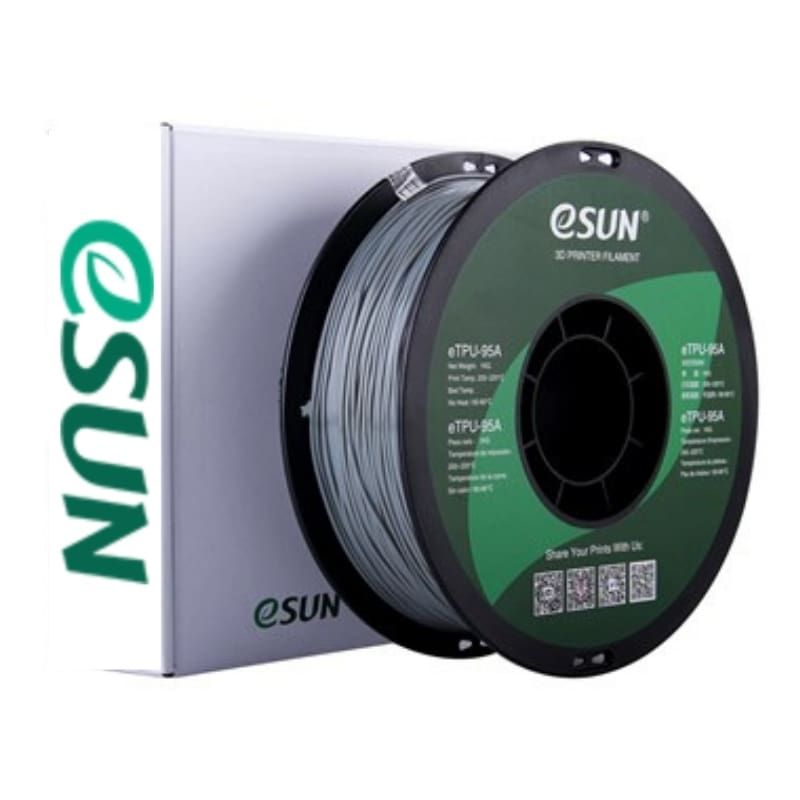 ESUN - Filamento 3D Tpu Esun 1kg 175mm Gris - Filamentos