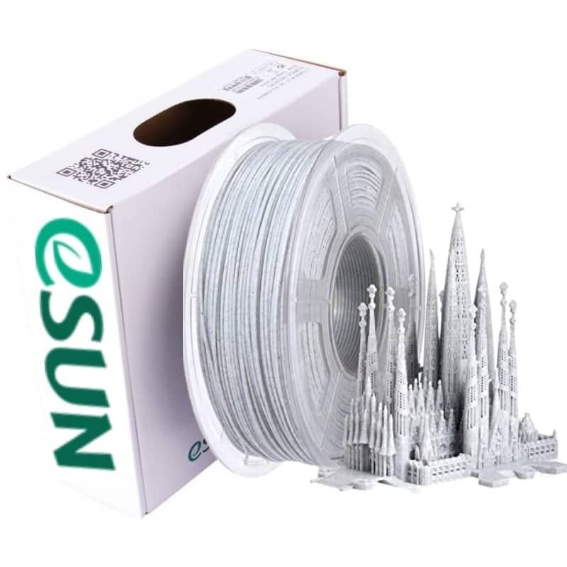 ESUN - Filamento 3D Pla Esun 1kg 175mm Mármol - Filamentos