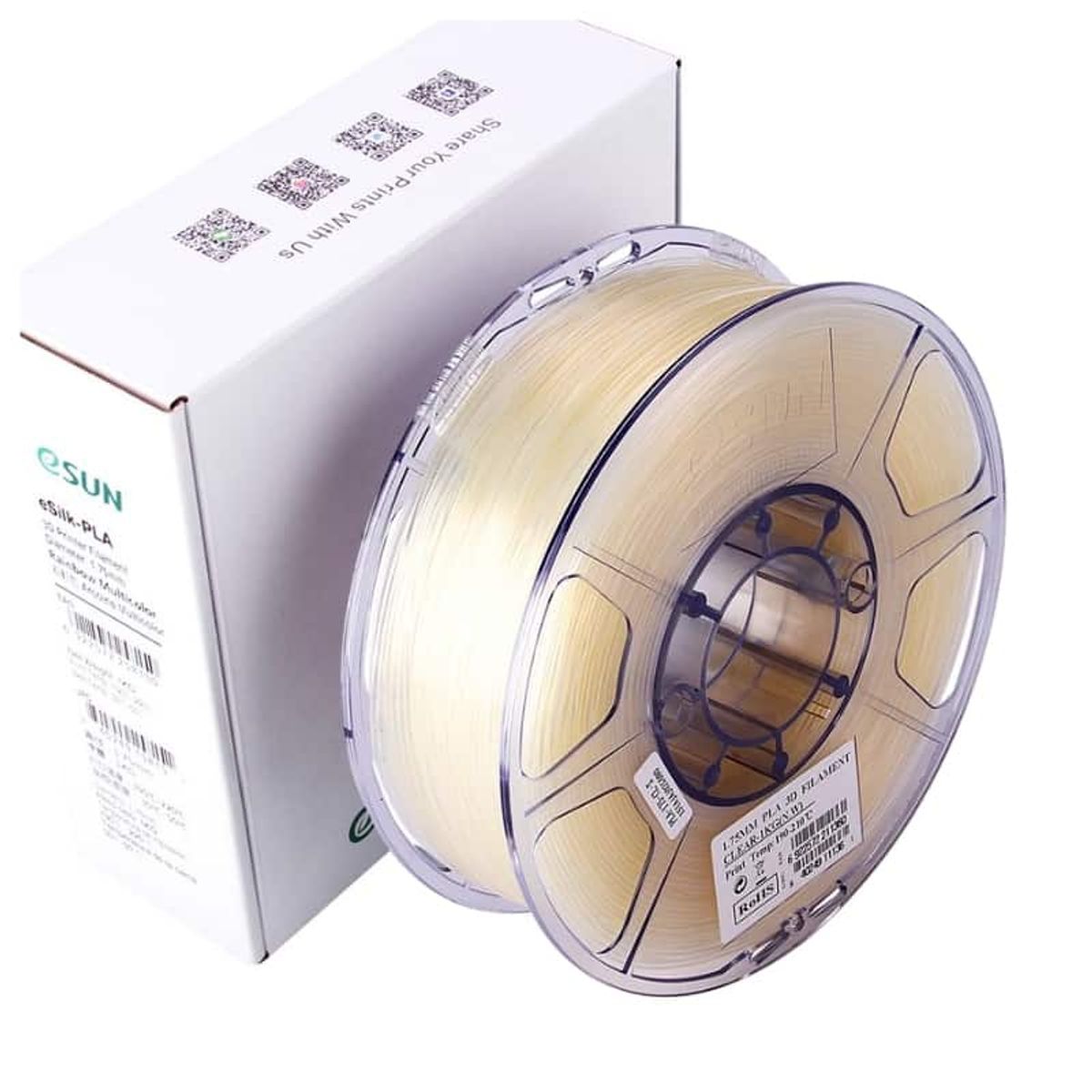 ESUN - Filamento 3D Pla Esun 1kg 175mm Transparente - Filamentos