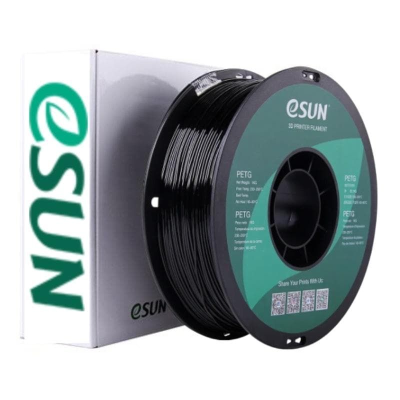 ESUN - Filamento 3D Petg Esun 1kg 175mm Negro - Filamentos